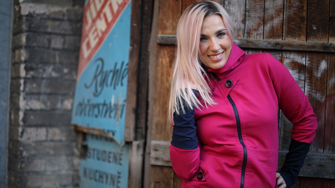 Augusta Fuchsia/Blue